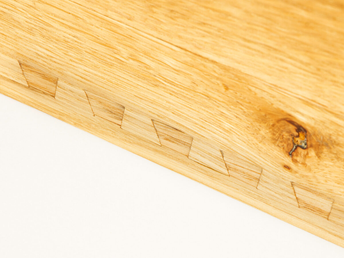 Consolle Essential Rovere dettaglio