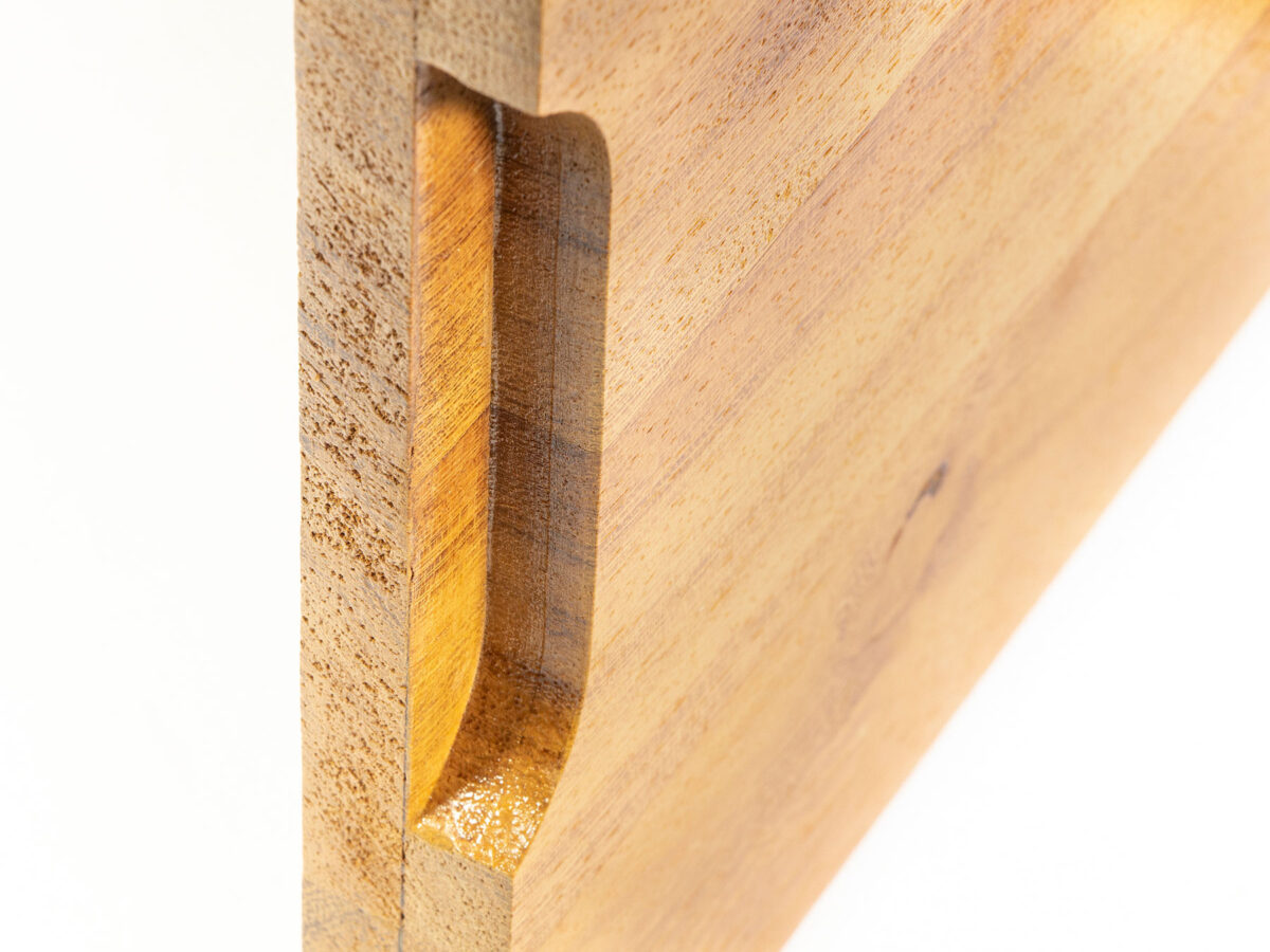 Tagliere Danglars Teak dettaglio